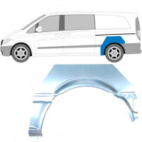 Reparatiepaneel achterspatbord voor Mercedes Vito 2003-2010 / Links 5880