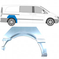 Reparatiepaneel achterspatbord voor Mercedes Vito 2003-2010 / Rechts 5884