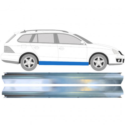 VW GOLF 5 STATIONWAGEN / VW JETTA DORPEL REPARATIEPANEL / RECHTS + LINKS / SET