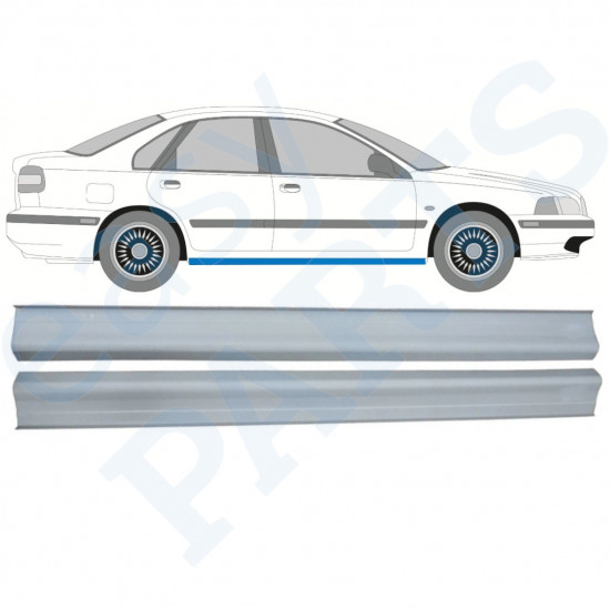 VOLVO S40 / V40 1995-2004 DORPEL REPARATIEPANEEL / SET