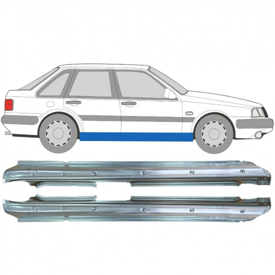 Reparatie dorpel voor Volvo 440 460 1988-1997 / Links + Rechts / Set 9430