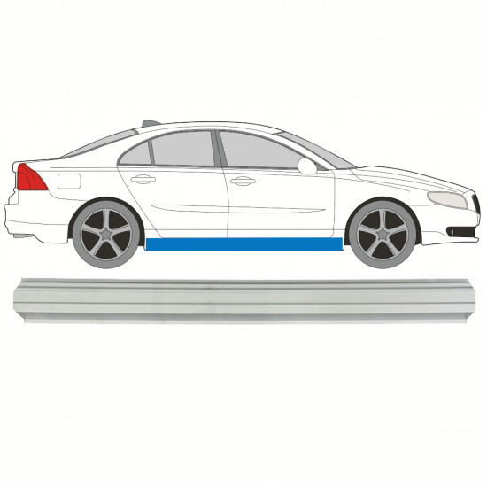 Reparatie dorpel voor Volvo S80 2006-2016 / Links = Rechts (symmetrisch) 9088