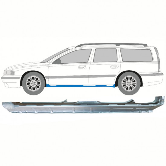 VOLVO V70 2000-2007 DORPEL REPARATIEPANEEL / LINKS