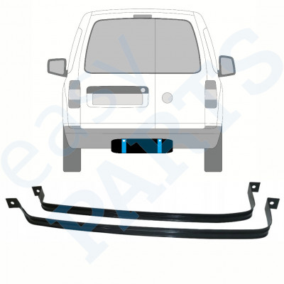 Brandstoftank klemmen voor VW Caddy 2004-2015 9391