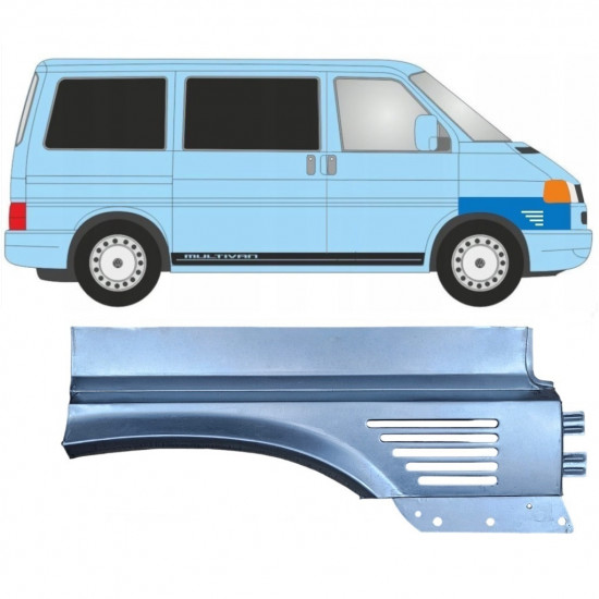 Reparatiepaneel voorspatbord voor VW Transporter T4 Caravelle 1996-2003 / Rechts 7736