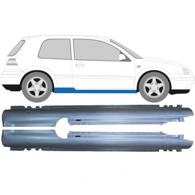 Reparatie dorpel voor VW Golf 4 1997- / Links + Rechts / Set 9244