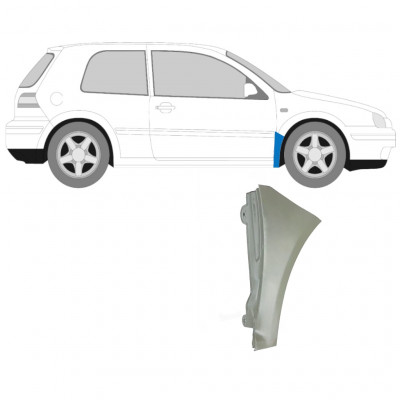 Reparatiepaneel voorspatbord voor VW Golf MK4 1997-2006 / Rechts 7232