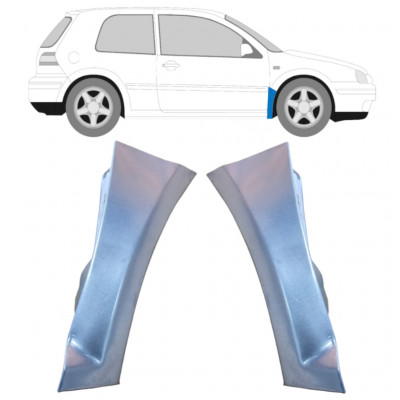 Reparatiepaneel voorspatbord voor VW Golf MK4 1997-2006 / Links + Rechts 9676