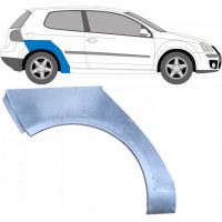 Reparatiepaneel achterspatbord voor VW Golf 5 2003-2009 / Rechts 7093