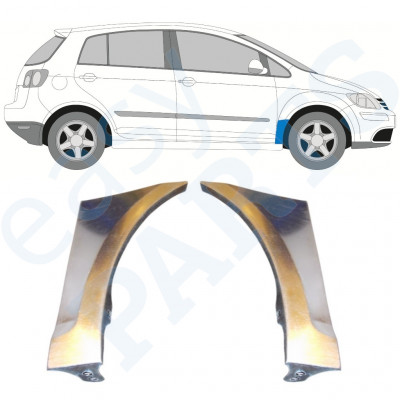 VW GOLF PLUS 2005-2013 REPARATIEPANEEL VOORVLEUGEL / SET