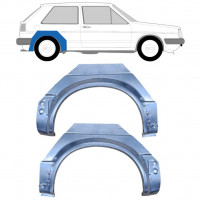 Reparatiepaneel achterspatbord voor VW Golf 2 1982- / Links + Rechts / Set 9626