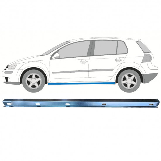 VW GOLF 5 2003-2009 INTERN REPARATIEPANEL / LINKS