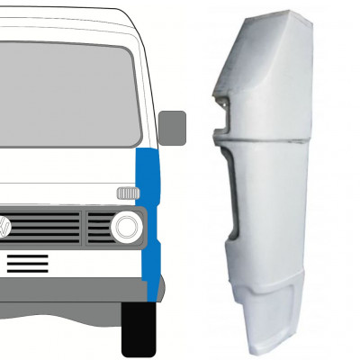 Reparatiepaneel voor hoek voor Volkswagen LT 1975-1996 / Links 7943