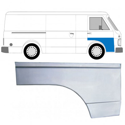 Reparatiepaneel voor deur voor Volkswagen LT 1975-1996 / Rechts 7946