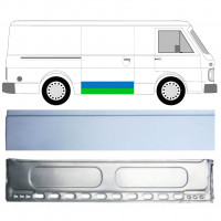 Binnen + buiten reparatiepaneel schuifdeur voor Volkswagen LT 1975-1996 / Rechts / Set 9874