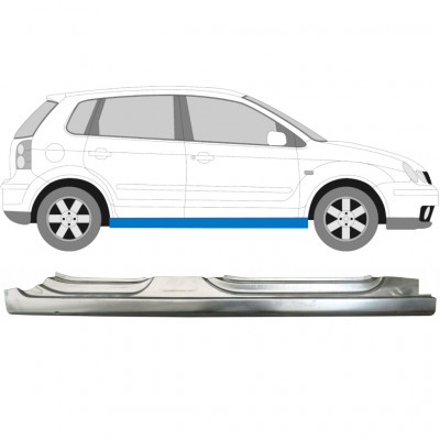 VW POLO 2001-2009 VOL DORPEL REPARATIEPANEEL / RECHTS