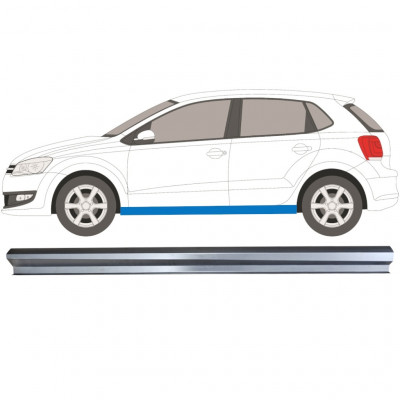 Reparatie dorpel voor Volkswagen Polo 2009-2017 / Links 12909