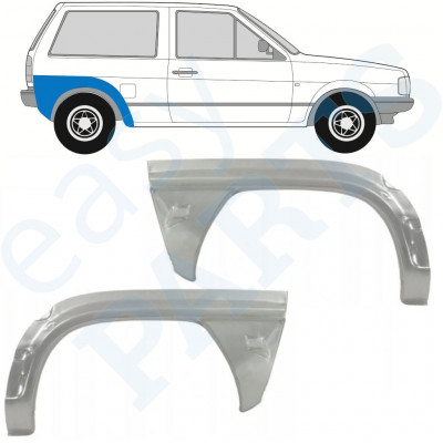 VW POLO 1981-1984 WIELKAST REPARATIE PANEEL / SET