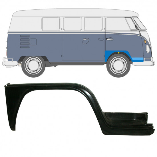 Volkswagen Transporter T1 1950-1967 Voorwielkast reparatiepaneel / Rechts