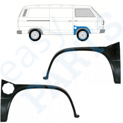 VW T3 1979-1992 VOORWIELKAST REPARATIEPANEEL / SET