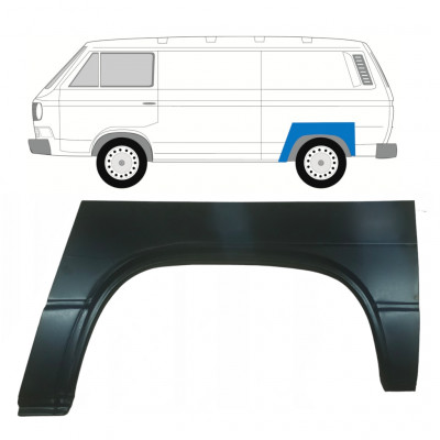 VW T3 1979-1992 WIELKAST REPARATIE PANEEL / LINKS