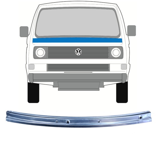 Reparatie paneel paravan voor Volkswagen Transporter T3 1979-1992 11092