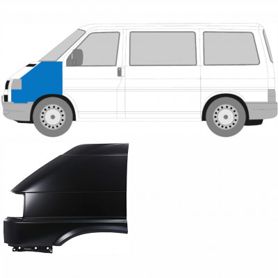 VW T4 1996-2003 VOORZIJDE FENDER / LINKS