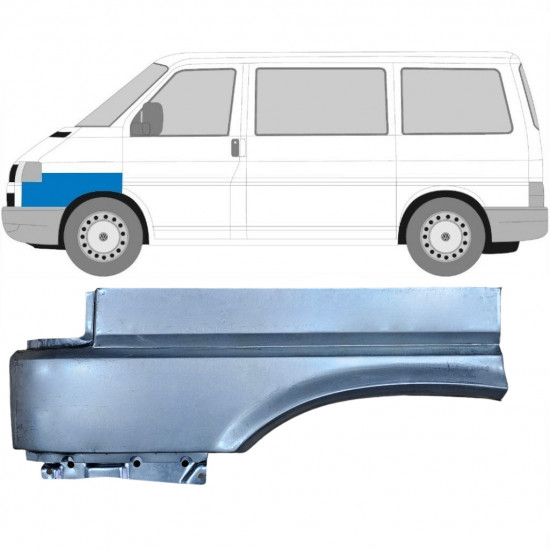 VW T4 1996-2003 REPARATIEPANEEL VOORVLEUGEL / LINKS