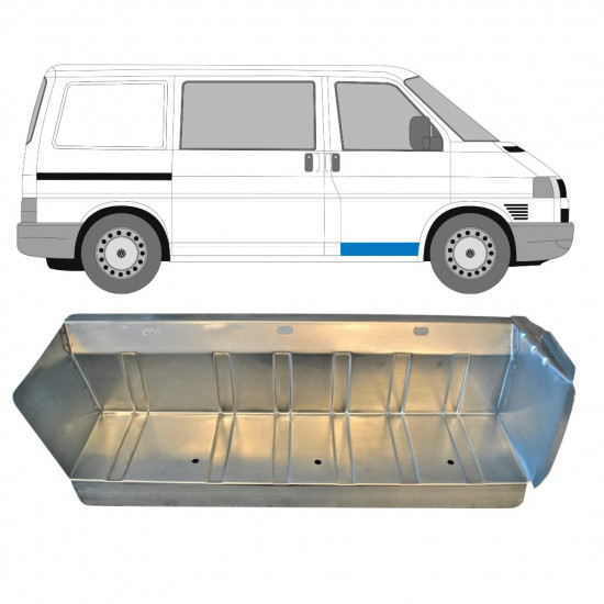 VW T4 1990-2003 VOORSTE BINNENSTE TRAP REPARATIE PANEEL / RECHTS