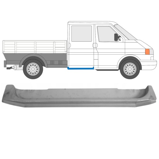 Reparatiepaneel achterdeuren dorpel