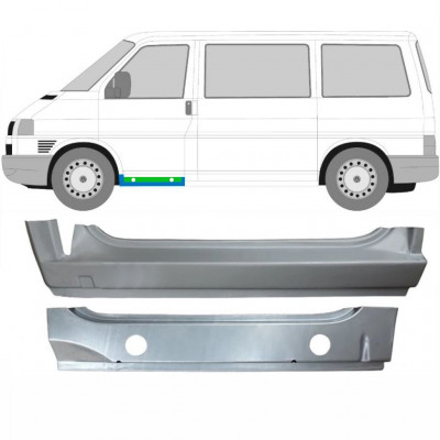 VW T4 1990-2003 VOOR INTERN + BUITENSTE DORPEL REPARATIEPANEEL / SET / LINKS