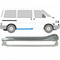 Schuifdeur dorpel reparatiepanel  voor VW Transporter T4 1990-2003 / Rechts / Set 10288