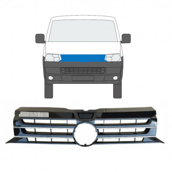 VOLKSWAGEN TRANSPORTER T5 2009-2015 RADIATORROOSTER