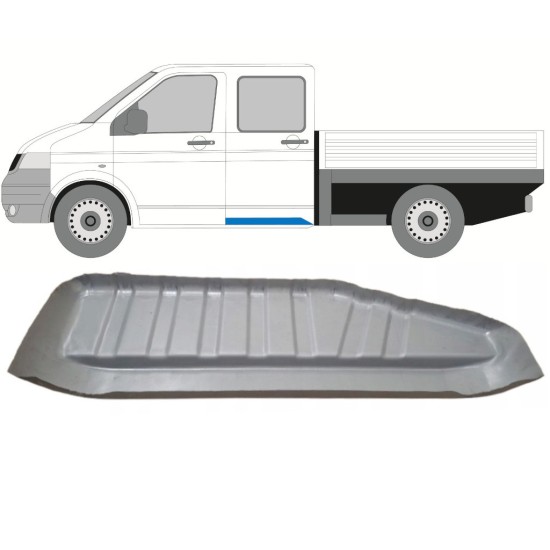 Instapplaat voor Volkswagen Transporter T5 2003-2015 / Links 16846