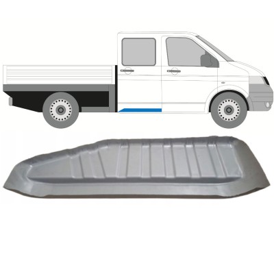 Instapplaat voor Volkswagen Transporter T5 2003-2015 / Rechts 16837