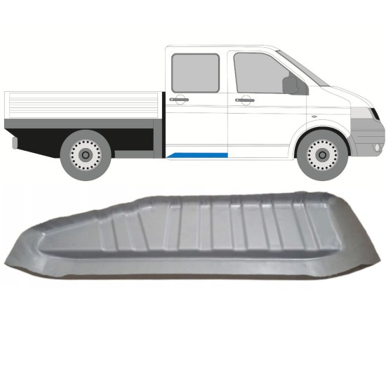 Instapplaat voor Volkswagen Transporter T5 2003-2015 / Rechts 16837