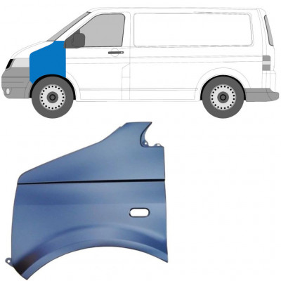 Voorste spatbord voor VW Transporter T5 2003-2015 / Links 8177