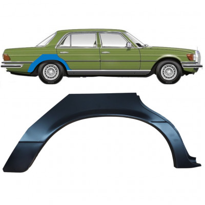 MERCEDES S-CLASS 1972-1980 WIELKAST REPARATIE PANEEL / RECHTS