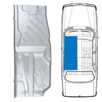 Reparatiepaneel vloer voor Mercedes W123 1975-1985 / Links 16051