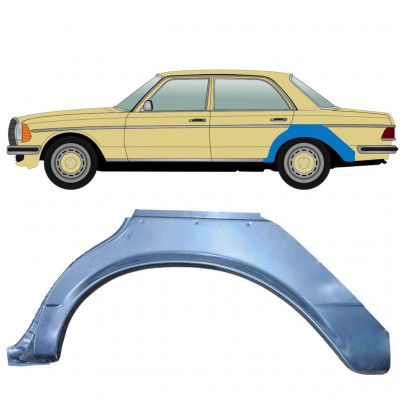 Reparatiepaneel achterspatbord voor Mercedes W123 1975-1985 / Links 6769