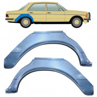 Reparatiepaneel achterspatbord voor Mercedes W123 1975-1985 / Links + Rechts / Set 9645