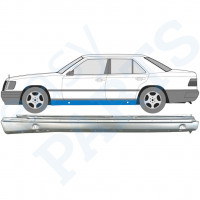 Volledige dorpel voor Mercedes W124 1984-1996 / Links 6364