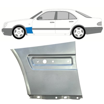 Reparatiepaneel voorspatbord voor Mercedes E-Class W210 1995-2003 / Links 14702