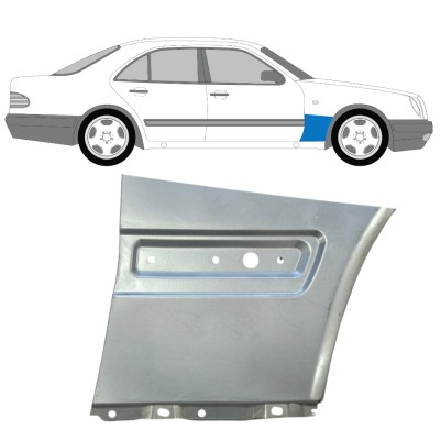 Reparatiepaneel voorspatbord voor Mercedes E-Class W210 1995-2003 / Rechts 14701