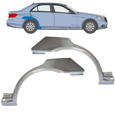 Reparatiepaneel achterspatbord voor Mercedes-Benz E-Class W212 2009-2016 / Links + Rechts / Set 14867