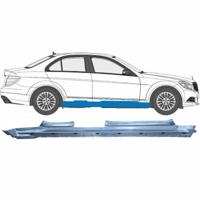 MERCEDES C-CLASS 2007-2014 VOL DORPEL REPARATIEPANEEL / RECHTS