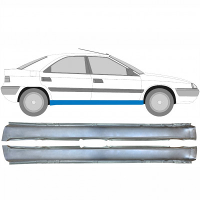 Volledige dorpel voor Citroen Xantia 1993-2001 / Links + Rechts / Set 6476