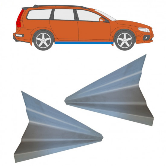 VOLVO XC70 2007-2016 DORPEL REPARATIEPANEL / RECHTS = LINKS / SET