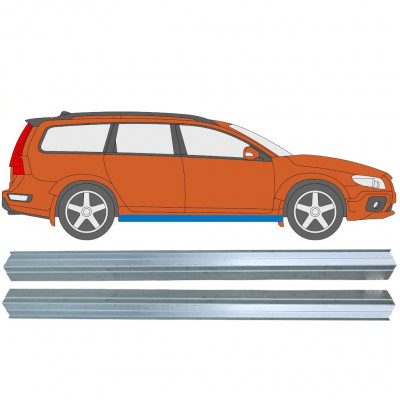 Reparatie dorpel voor Volvo Xc70 2007-2016 / Links = Rechts (symmetrisch) / Set 11487