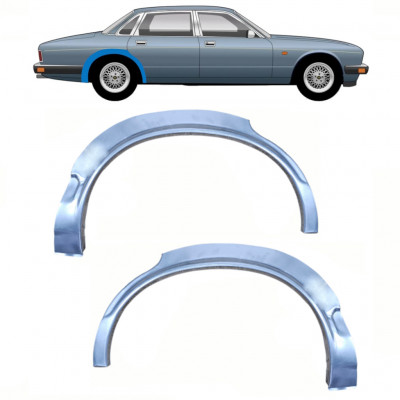 Reparatiepaneel achterspatbord voor Jaguar XJ 1986-1994 / Links + Rechts / Set 10747